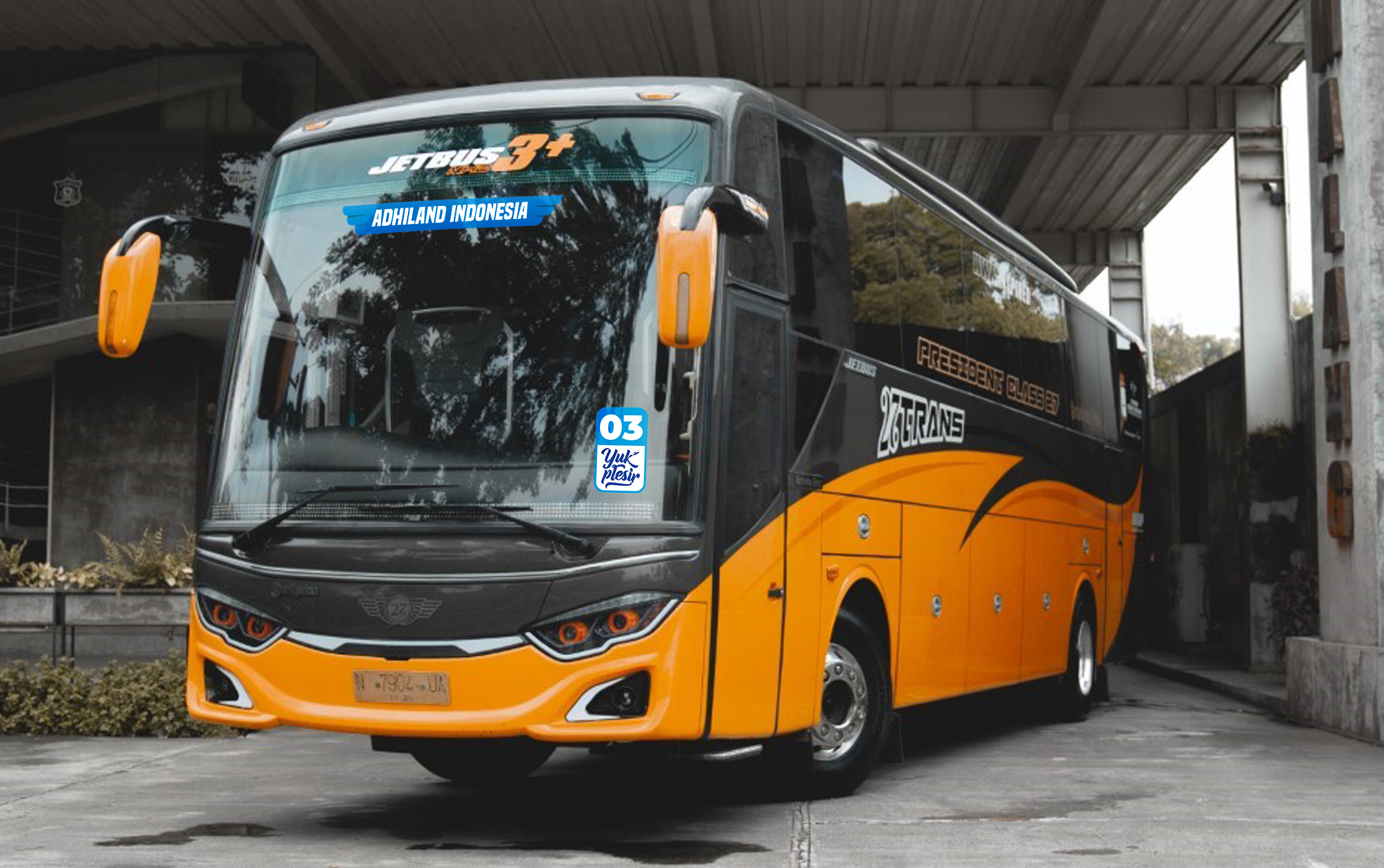 Branding Bus Yukplesir